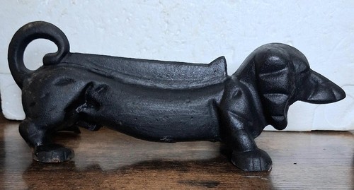 Dachshund dog boot scraper - dog,