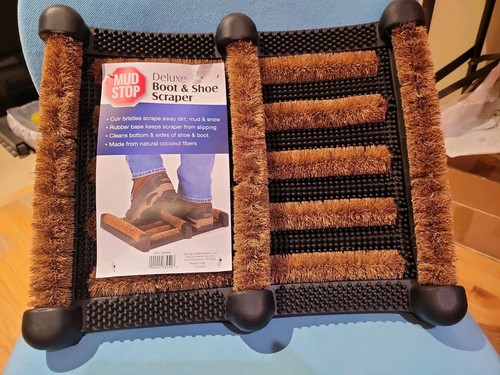 Boot scraper door mat 15x12 - boot,