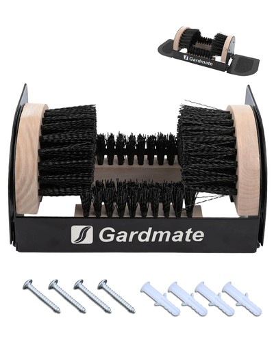Boot brush and scraper - brush, combo