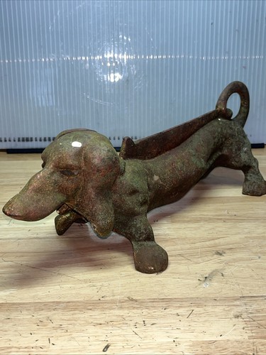 Vintage cast iron boot - vintage,