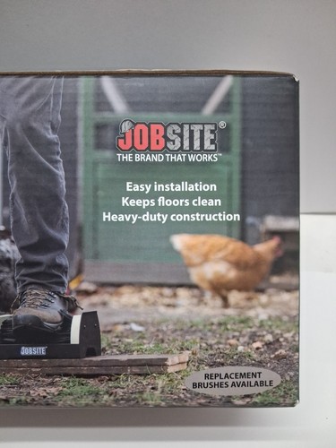 Jobsite boot scrubber cleaner - boot,