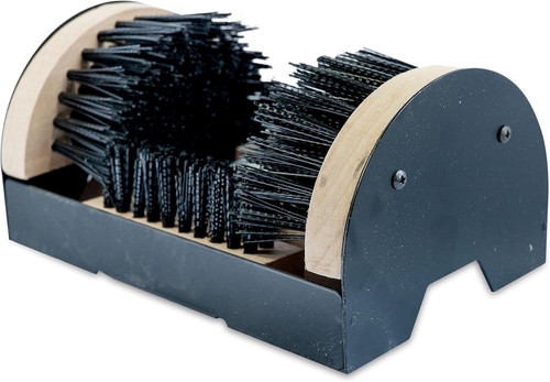 Portable boot scraper brush - scraper,
