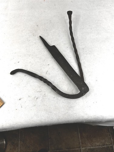 Antique boot scraper hand - scraper,