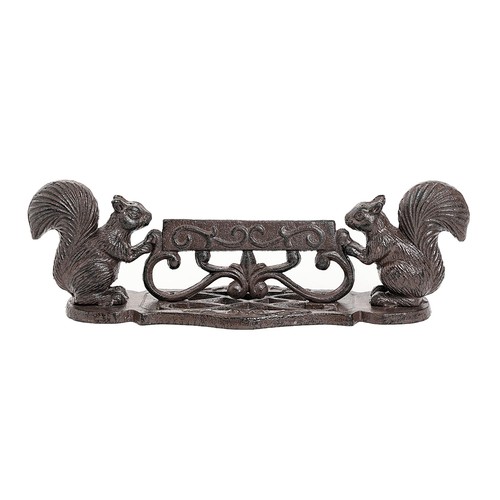 Cast iron boot scraper brown - boot,