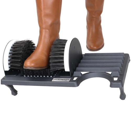 Adjustable boot brush scraper - adjustable,