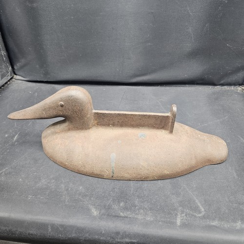 Antique cast iron loon duck - antique,