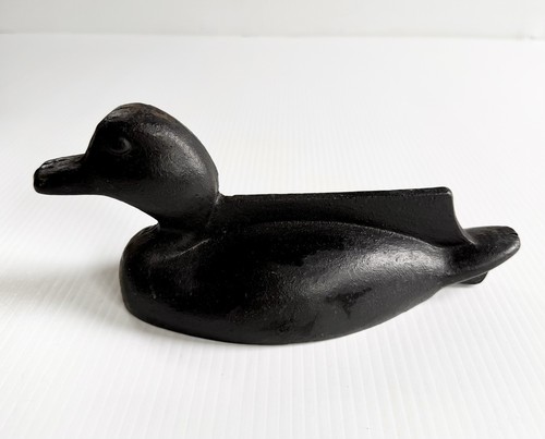 Vintage cast iron duck boot - vintage,