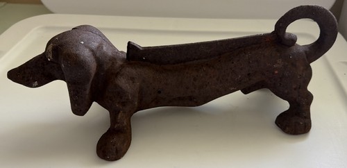 Vintage cast iron - vintage, dachshund