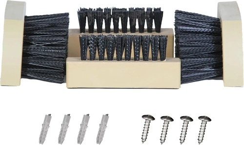 Boot brush and scraper shoe - brush,