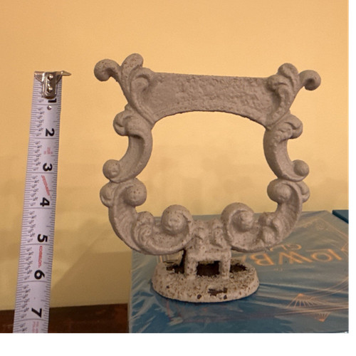 Cast iron decorative boot - decorative,