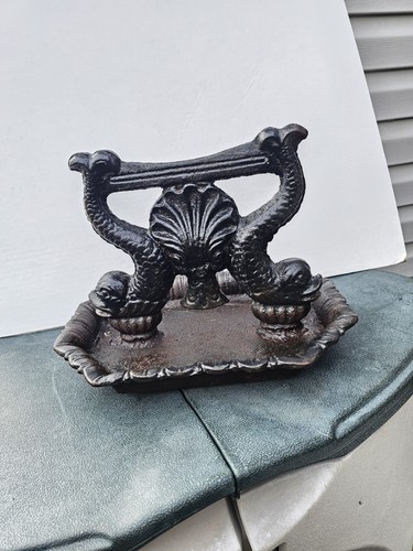 Antique cast iron - antique, dolphin